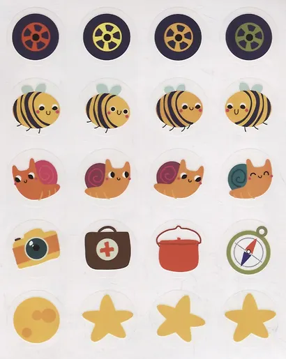 Волшебные слова. Мои первые наклейки многоразовые - фото 3