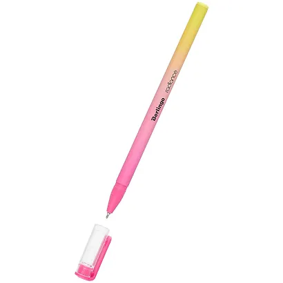 Ручка шариковая Berlingo, Radiance, синяя 0,7 мм, в ассортименте - фото 2