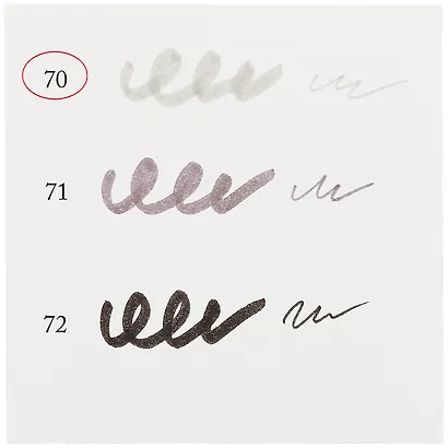 Маркер акварельный "Сонет", двухсторон., кисть и тонкий наконечник, серый, сонет - фото 3