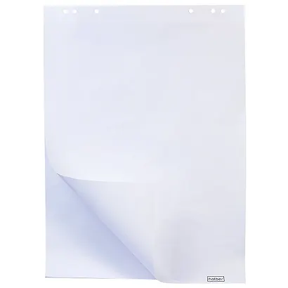 Бумага для флипчарта 20 листов, 64*96 белая, 80г/м2, перфорация - фото 3