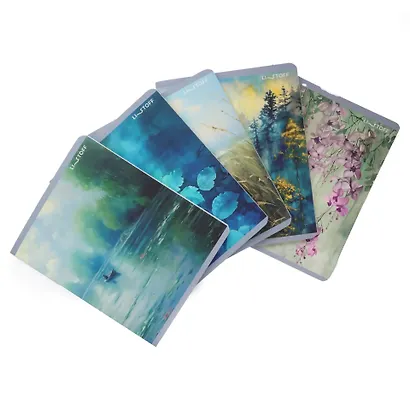 Тетрадь 48 листов в клетку "Живописная тетрадь", в ассортименте - фото 2