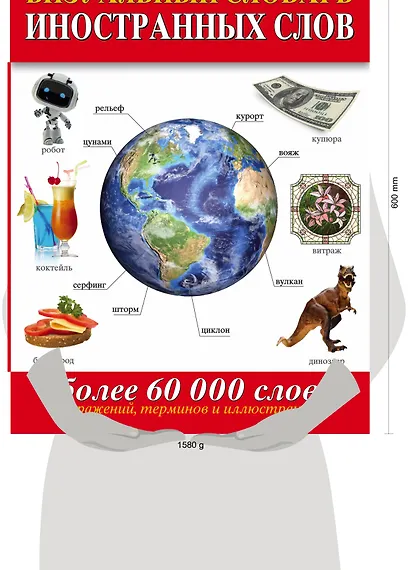 Визуальный словарь иностранных слов(superцена). Более 60 000 слов, выражений, терминов и иллюстраций - фото 3