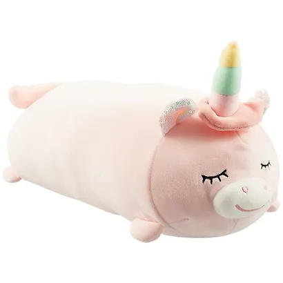 Мягкая игрушка Единорог-валик (текстиль) (40см) (12-01315-74-2) - фото 4