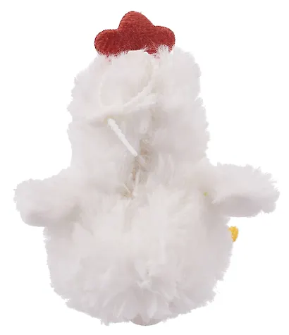 Брелок Курочка белая (текстиль) (12см) (12-110825-Z2) - фото 4