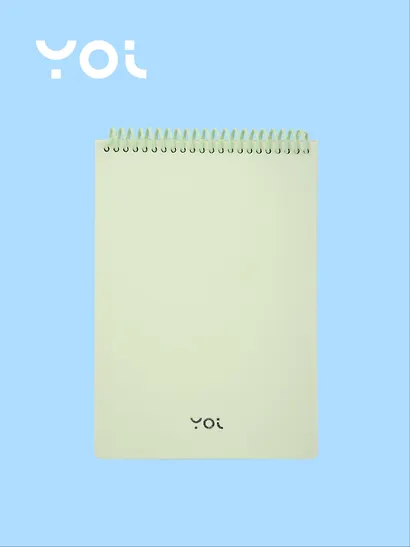 Блокнот в клетку А5 "Pastel", 80 листов, спираль, в ассортименте, Yoi - фото 2