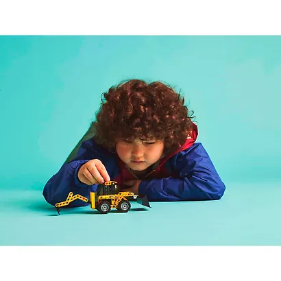 LEGO Technic: Экскаватор-погрузчик, 104 детали (42197) - фото 11