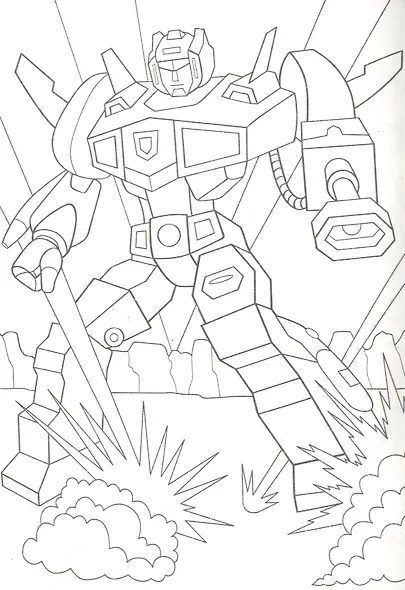 РАСКРАСКА А5 эконом. РОБОТЫ - фото 2