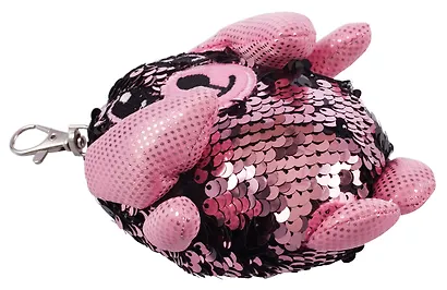 Мягкая игрушка в пайетках Собака, 10см - фото 2