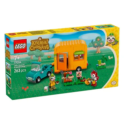 LEGO Animal Crossing: Фургон и магазин в саду Лейфа, 263 детали (77054) - фото 2