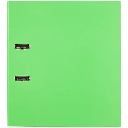 Папка архивная 50мм А4 "Neon арочн.механизм, зеленый - фото 2