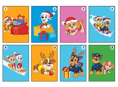 Наклей и раскрась! "Щенячий патруль" - фото 7