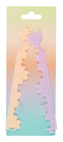 Линейка Yoi, "Пазл", 15 см - фото 3