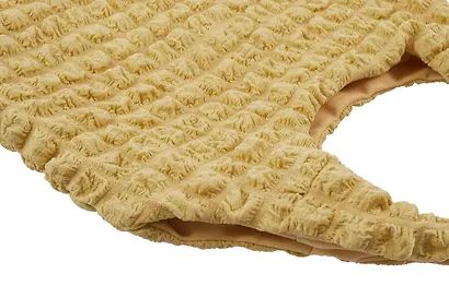 Сумка-шоппер стеганая (оливковая) (текстиль) (35х25) (12-12721-202411-B15) Bookvalno - фото 7