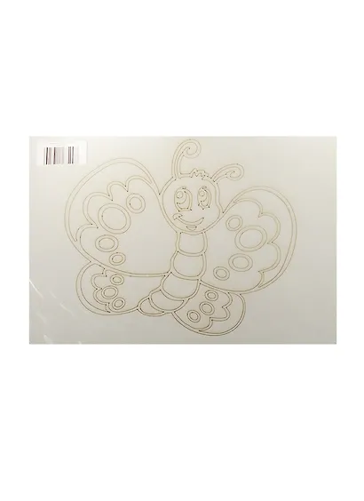 Трафарет Бабочка (А4) (235) (упаковка) - фото 1