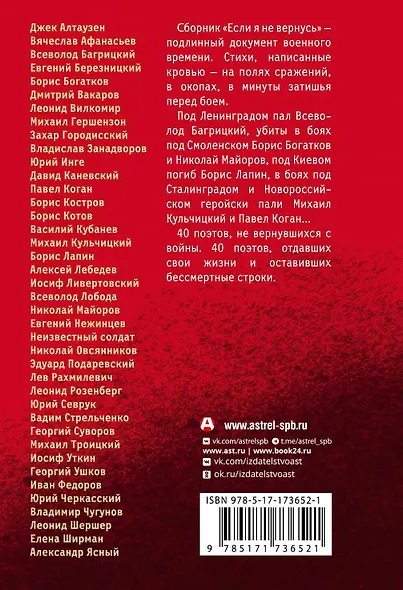 Если я не вернусь. Стихи поэтов, погибших в Великой Отечественной войне - фото 2
