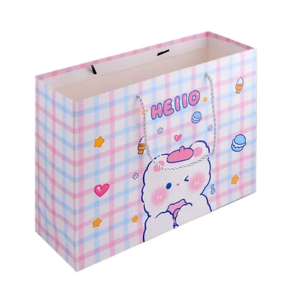 Пакет А4 26*32*12 "Lucky animals" горизонт., дет., бум.мат.ламинат, ассорти - фото 4