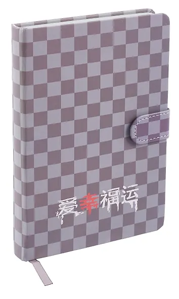 Книга для записей А5 112л "Гранж", с магнитной застежкой,Yoi - фото 5