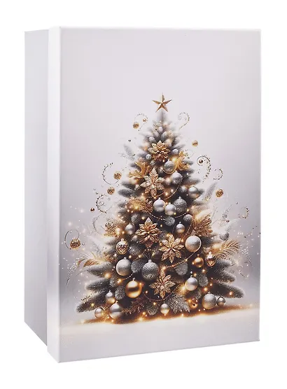 Коробка подарочная "НОВОГОДНИЙ МИКС " 26*17*11см, Новый год, картон - фото 2