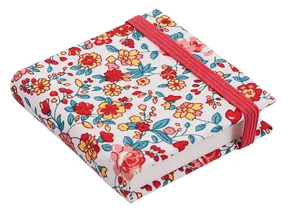 Скетчбук 60*60 20л "Красные цветы", 300г/м2, тв. обл., резинка - фото 3