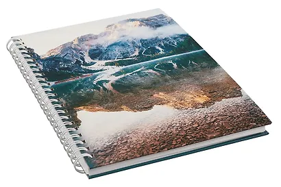 Тетрадь в линейку Listoff, "Пейзаж в горах", 100 листов - фото 3