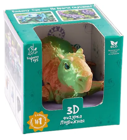 Фигурка 3D Капибара Венера (пластик) (12х11) (115) - фото 6