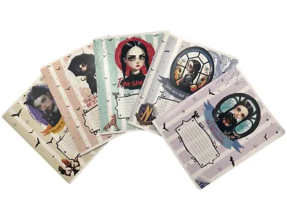 Тетрадь в линейку Centrum, "Вэнсдэй коллаж", 18 листов, в ассортименте - фото 2