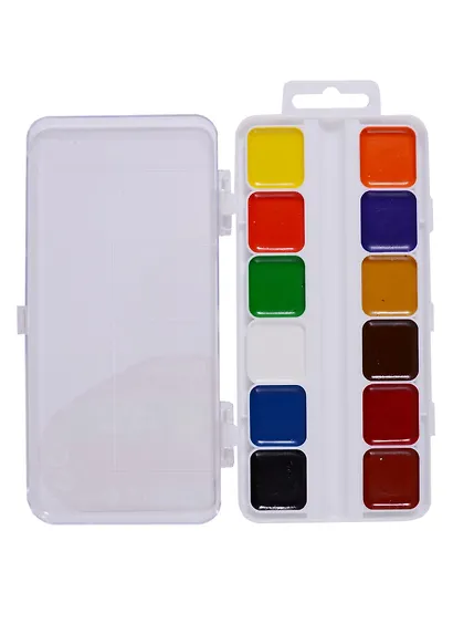 Краски акварельные Art idea, 12 цветов - фото 2