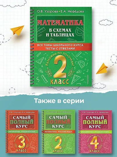 Математика в схемах и таблицах. Все темы школьного курса. Тесты с ответами: 2 класс - фото 11