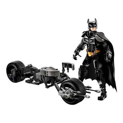 LEGO Batman: Сборная фигурка Бэтмен и Бэтцикл, 713 деталей (76273) - фото 3