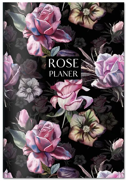 Планер недат. А4 36л "Rose planer" скоба, вертик. - фото 2