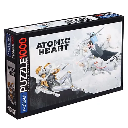 Пазлы "Hatber" 1000 элементов А2ф "Atomic Heart" (680х480мм) - фото 1