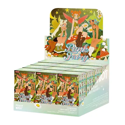 Фигурка коллекционная Pop Mart Peach Riot Punk Fairy Series в ассортименте (коробка) (10х6х6) (44267) - фото 6