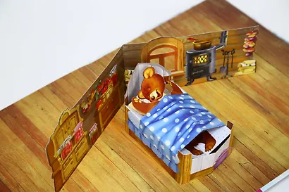 Большая новогодняя книга с объемными картинками (ил. В.Шварова и Е.Алмазовой) - фото 6