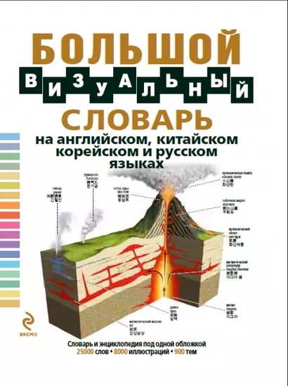 Большой визуальный словарь на английском, китайском, корейском и русском языках= The Visual Complete - фото 1