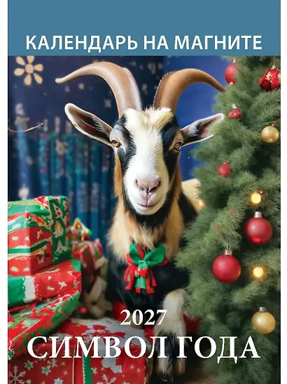 Календарь 2027г 96*135 "Символ года. Вид 2" на магните - фото 1