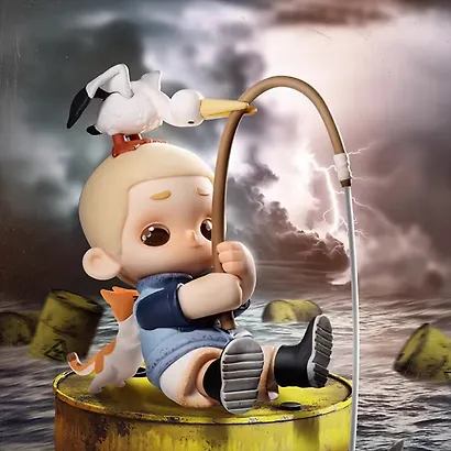 Коллекционная фигурка Nook, серии "Парк пустошей", 12cм, 12-52TOYS-202609, Blind Box, 52 Toys, 15+ - фото 11