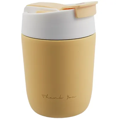 Термостакан Thank you (пастель) (металл) (360мл) (12-08999-H-BW-1102) - фото 1