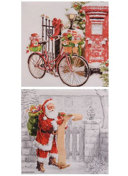 Салфетки для декупажа У калитки 2шт. - фото 2