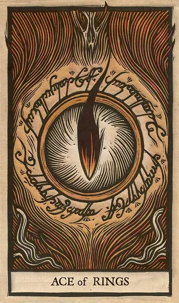 The Lord of the Rings Tarot 78 cards and Guidebook (Hijo  Tomas) Властелин колец Таро 78 карт и гайдбук (Томас Хихо)/ Карты Таро - фото 7