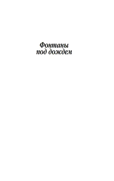 Фонтаны под дождем - фото 10
