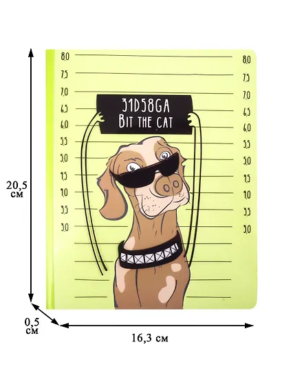 Тетрадь в линейку Феникс+, "Пёс", 40 листов - фото 2