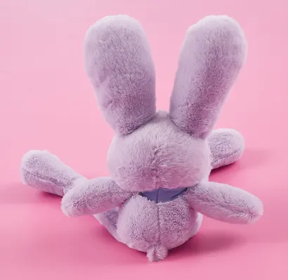 Мягкая игрушка Зайчик с банданой фиолетовый (30см) (14-0899-202505-T48) - фото 3