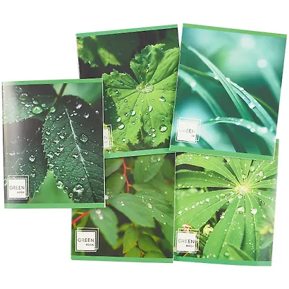 Тетрадь в линейку Listoff, "Листья в росе", 48 листов, в ассортименте - фото 7