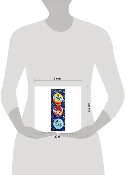 Союзмультфильм Набор значков Ну, Погоди Каникулы (3 шт 38мм) - фото 2