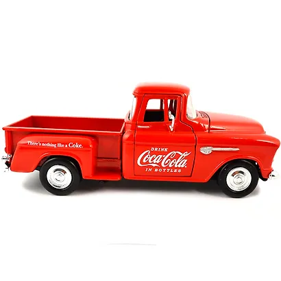 Машинка литая коллекционная Motor City Classics - Die-сast модель по лицензии Coca-Cola 1953 Chevy Pickup, масштаб 1:43 - фото 8
