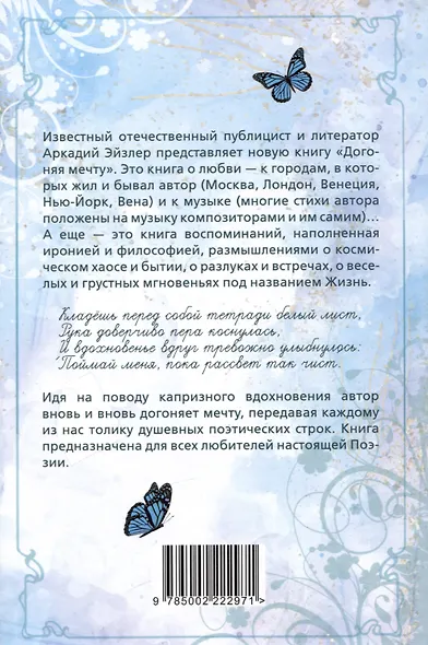 Догоняя мечту. Сборник стихов и песен - фото 2