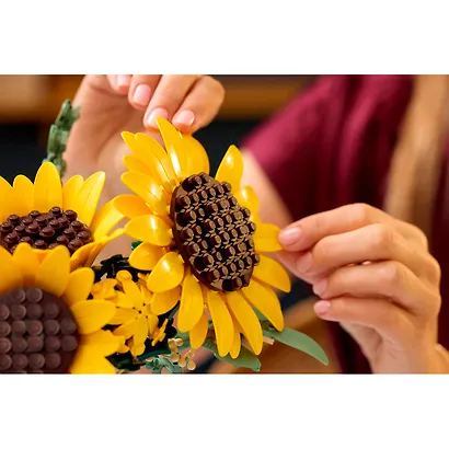 11502 Конструктор LEGO Botanicals Букет Подсолнухов, 686 деталей, возраст 18+ - фото 10