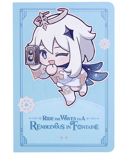 Блоки для записей, 4 штуки "Fontaine Art Exhibit Paimon" диспенсер-книжка - фото 1