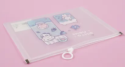 Папка на молнии А5  "Астронавт" ассорти - фото 7