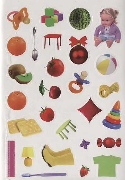 Книжка с наклейками "Мои первые слова" - фото 3